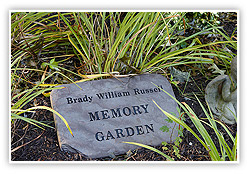 Brady William Russell Memory Garden